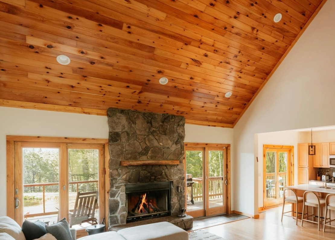 Матовые панели с текстурой дерева